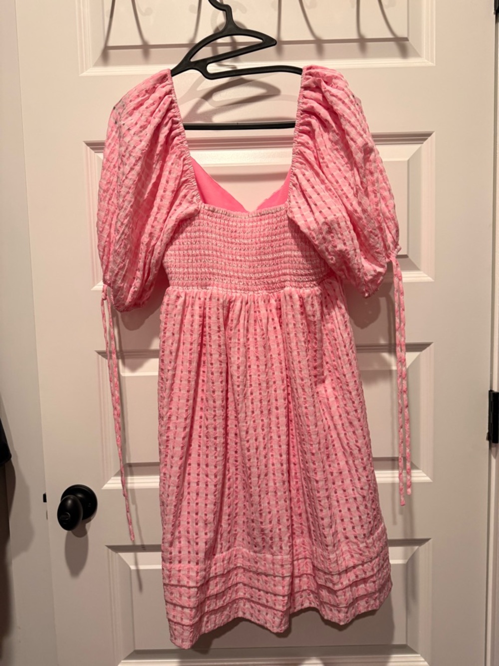 Tuckernuck Pink Puff-Sleeve Hyacinth House Dress - Picture 2 of 4
